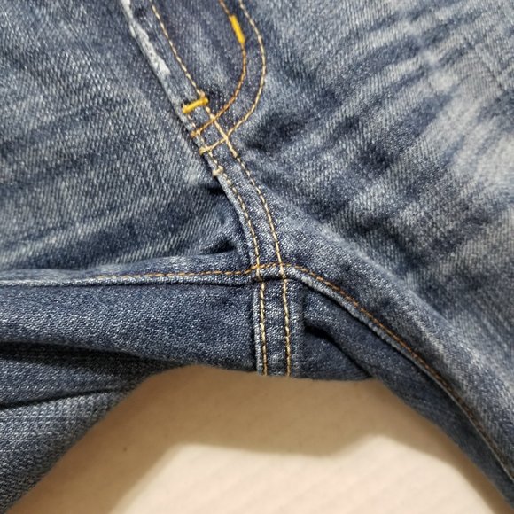 American Eagle jeans 2 Favorite Boyfriend grunge denim distressed ripped torn - Picture 8 of 16